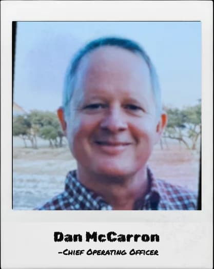 Dan McCarron, Chief Operating Officer