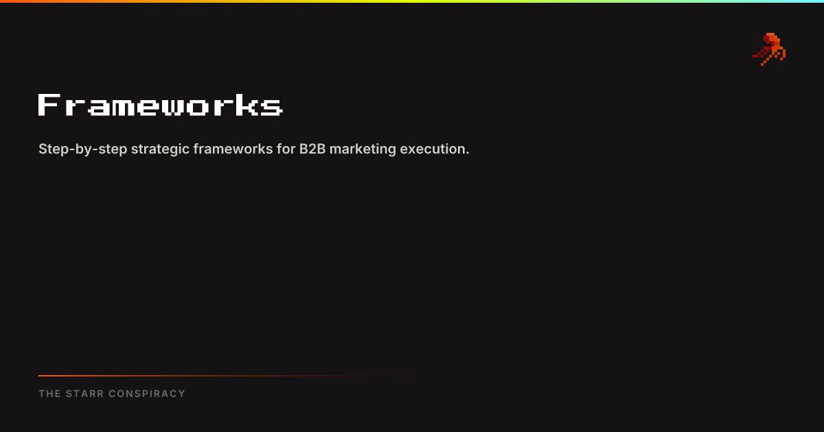 Frameworks | Insights | The Starr Conspiracy