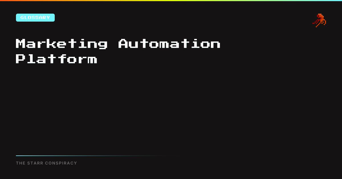 Marketing Automation Platform | The Starr Conspiracy
