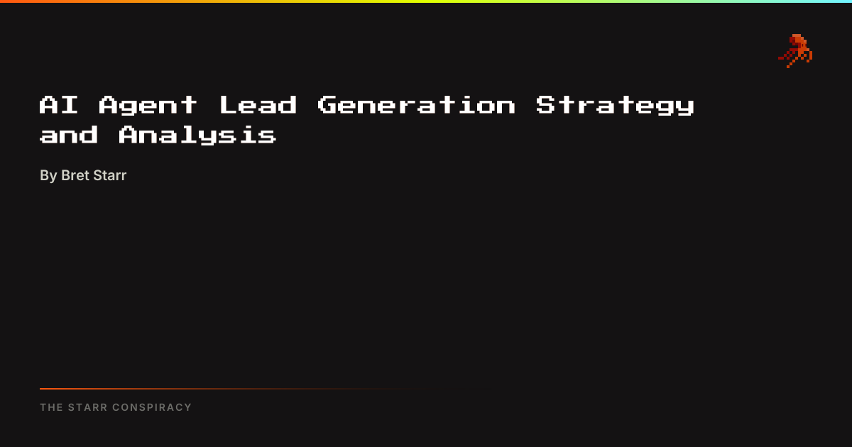 AI Agent Lead Generation Strategy and Analysis